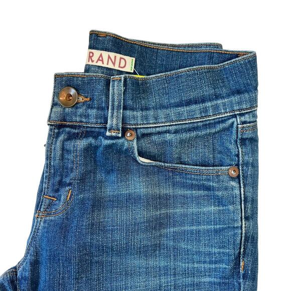 J Brand Mid Rise Dark Wash Flare Jeans Size 25 - Picture 5 of 6